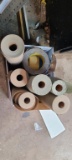 Lot of painters paper and tape