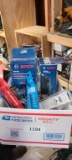 Box lot new Bosch drill bits and drivers