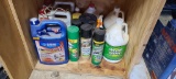 Lot of pesticides and cleaners