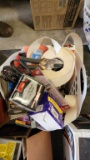 Lot - drywall tools and supplies