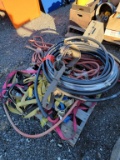 Pallet lot of ratchets and hoses