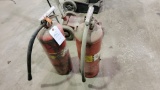 (2) fire extinguishers