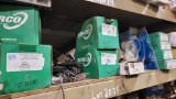 Contents of shelf: brake cans, repair kits, brake