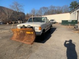 1987 Ford F250 with plow