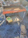 rolling cart with bucket