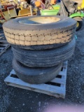 Pallet 3 misc. Tires