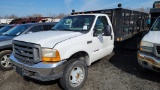 2000 Ford F550 rack body