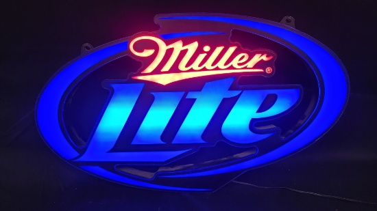 Miller Lite Light Up Sign