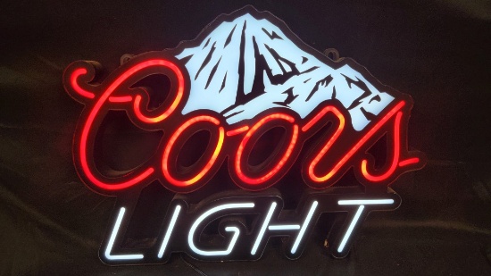 Coors Light Light Up Sign