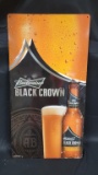 Black Crown Tin Sign
