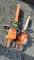 2x Stihl Chainsaws