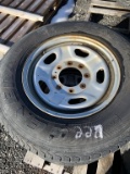 2 tires with rims. 245/75 R17
