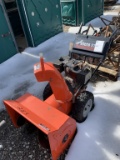 Ariel’s snow blower