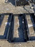 New skid steer mounting frame