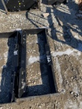 New skid steer mounting frame