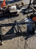 New skid steer hitch receiver