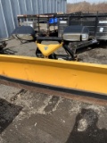 8’ snow plow with lighted head gear