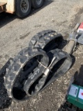Pair of rubber tracks 230X96X35