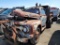 Antique Ford F Series Dump Truck With Plow,