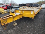 Tandem Axle Tag Trailer, Solid Deck, 17.5 Rubber