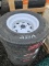 4-trailer tires w/rims ST205/75R15