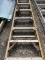 Husky fiberglass ladder