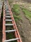 Fiberglass extension ladder