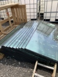 Pallet of tempered glass
