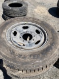 3 tires with rim LT 245/75R17