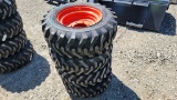 (4) New 10-16.5 Skidsteer Tires and Rims