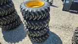 (4) New 10-16.5 Skidsteer Tires and Rims