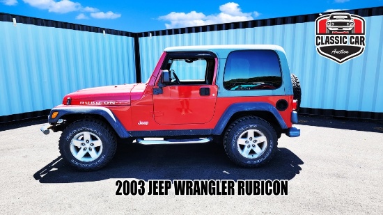 2003 Jeep Wrangler Rubicon