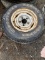 2 trailer tires with rims