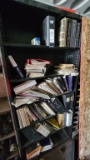 Shop Cabinet with assorted manuals