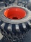 New 4- 12X16.5 skid steer tires with rims