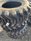 New 4- 12X16.5 skid steer tires
