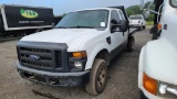 2008 Ford F25 Crew Cab Flatbed