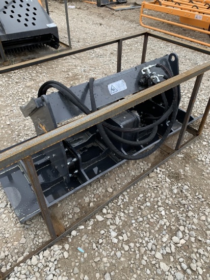 Skid steer 72” vibratory plate compactor