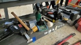 Shelf lot - carpet install tools