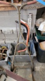 Cart with assorted tools