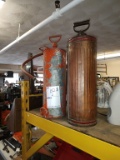 (2) Antique Extinguishers