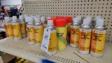 Lot - assorted ink and adhesives