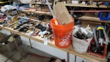 Table lot - assorted tools