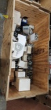 Large crate of assorted washers