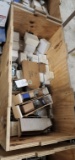 Large crate of assorted washers