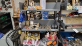 (3) Shelves: lights, safety gear, pipe dies, etc