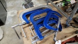 (6) C clamps