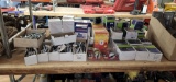 Lot of eye bolts, and electrical supplies