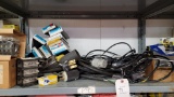 Shelf: electrical cables, lenses, etc