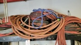Assorted hydraulic and air line